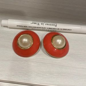 Vintage guy laroche clip on earrings